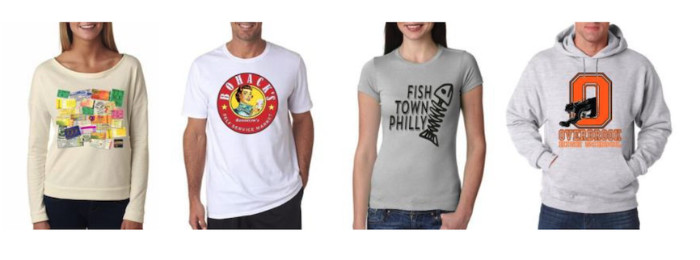 DTG printed t shirts