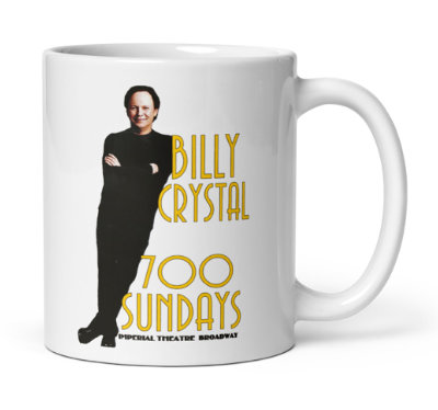 Billy Crystal tour mug